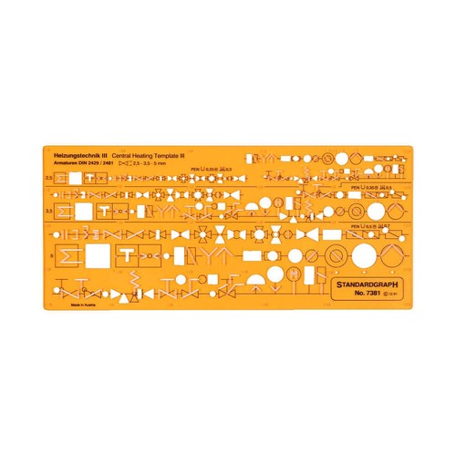 Standardgraph zeichenschablone - standardgraph,