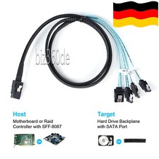 Mini SAS SFF-8087 zu 4 x SATA