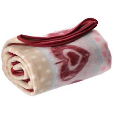 Decke Wollmischung Double Face