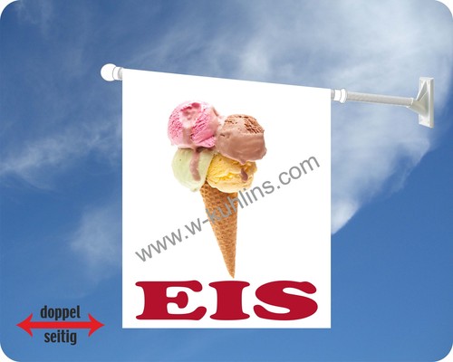 Flagge eis softeis - flagge,, eis,