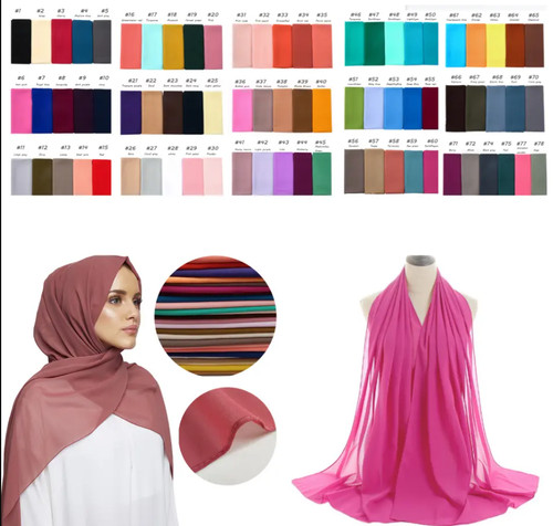 Kopftuch chiffon hijab - kopftuch,