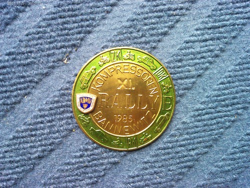 Plakette kompressoren ralley - ",