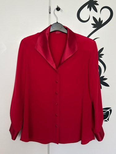 Damen rote bluse mit - damen,