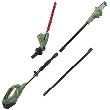 BRAST 18V Li-Ion Akku Heckenschere Astsäge Ast-Kettensäge Hochentaster 2.Wahl