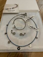 cœur de Lion Armreifen Ohrringe Kette  Collier großes Set Neuwertig