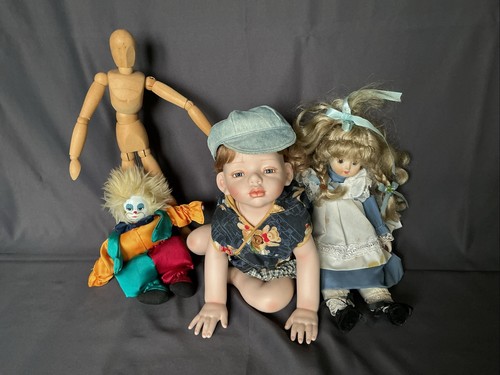 Vintage puppen konvolut - vintage,