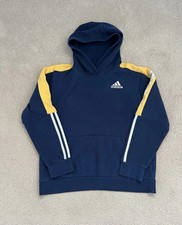 Adidas Men's Navy Blue Hoodie