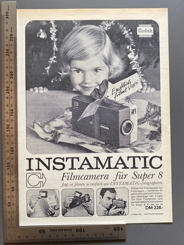 Kodak instamatic film camera - kodak,