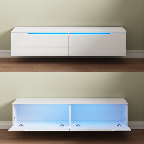 Fernsehtisch mit led - tv,