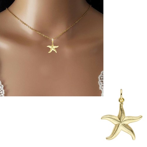 Anhänger stern echt gold - echt,
