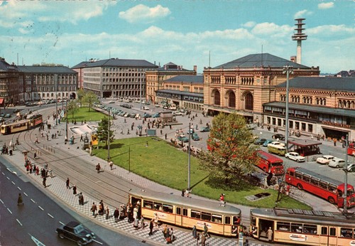 Hannover hauptbahnhof - ak,