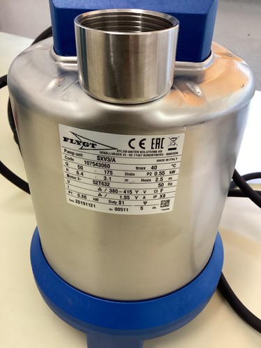 Flygt sxv3 pumpe - pumpe, grif