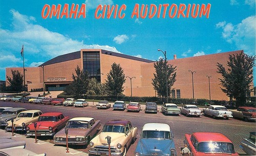 Postcard nebraska civic - postcard,