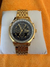 Königswerk Herren-Armbanduhr Schw. Ziffernblatt 8 Diamanten Sammlerstück-Nr. 814