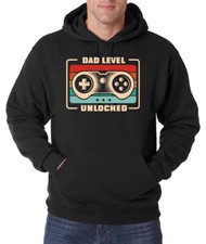 Youth Designz Dad Level Unloked Herren Hoodie mit Print Lustig Gaming Zocken Fun