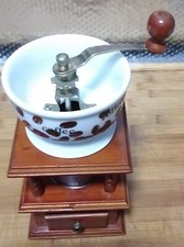 kaffeemühle hand holz