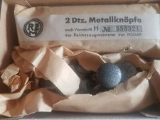 100% Originaler Knopf Schaftkappe Schaftmütze der Partei / Organisation, selten!