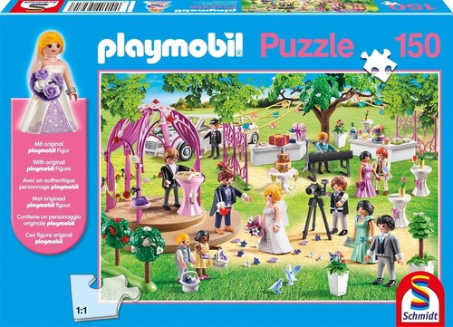 Playmobil puzzle mit - mit, figur
