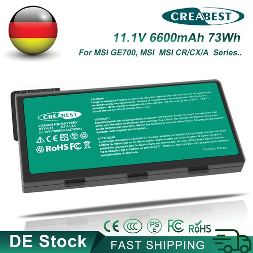 6600mah bty l74 l75 - 6600mah, akku