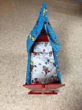 Puppenbett / Puppenwiege mit