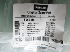 Miele Tnr. 6260486 Original Heizung  2100 W