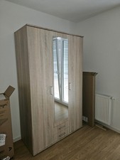 kleiderschrank mit spiegel