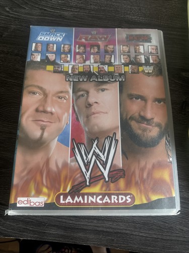 Wwe world wrestling lamincards - wwe,