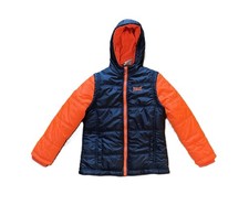 schöne EVERLAST Stepp-Jacke, Gr. 140, orange blau, Winterjacke, Kapuze, Top!!!