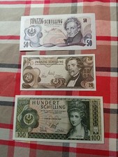 3 Banknoten 20 50 100