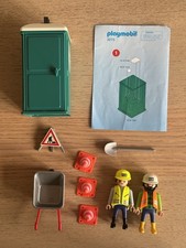 Playmobil 3275 Dixi Klo Mobile Toilette für Baustelle