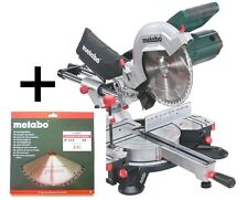 Metabo KGS 254 M Kapp- und Gehrungssäge + zweites HM-Sägeblatt