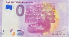 Geldschein 0 Euro Das Deutsche Grundgesetz Kaffetasse Bürotasse BRD 2020 Number