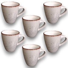 6x Kaffeebecher 400ml Grau