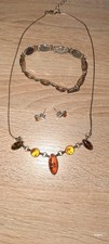 Bernsteinschmuck aus Silber