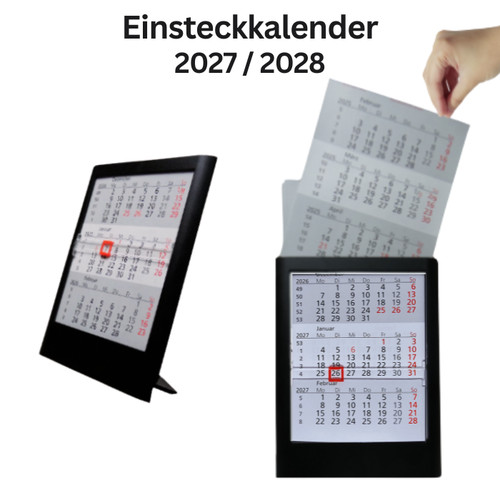 Einsteckkalender 2027 2028 - einsteckkalender, 2027/2028