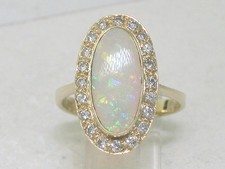 Opal Ring 585 Gelbgold 14Kt