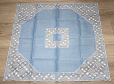 edle Mitteldecke mit Leinen-