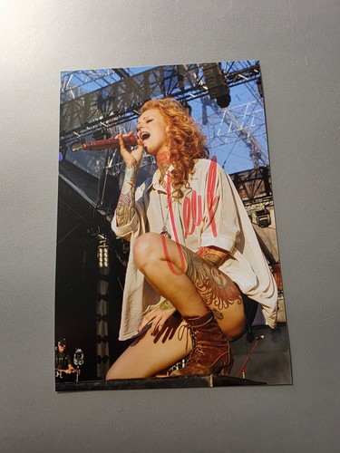 Jennifer rostock signed foto - jennifer,