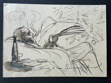 Otto Dill -  Original Tusche