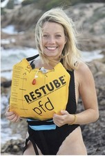 Restube PFD 75 N Pneumatische  Automatikweste Selbstaufblasende Schwimmhilfe 