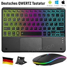 QWERTZ Beleuchtet Tastatur