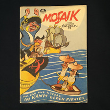 Mosaik Nr 4 ORIGINALHEFT 1956 SEHR GUT TOP ZUSTAND fast KIOSK Z1 SEHR SELTEN!!