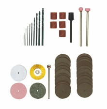 Proxxon Werkzeug Set 43tlg. Bohrer Schleifscheiben Drahtbürste FBS 240E usw....