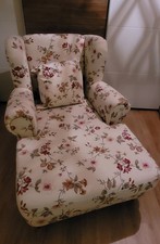 Max Winzer XL Ohrensessel "Madeleine"  Sessel Lese Sofa Blumenmuster (NEU)
