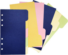 10 Blätter A6 Ordner