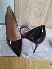 Elegante Lack-Pumps Schwarz