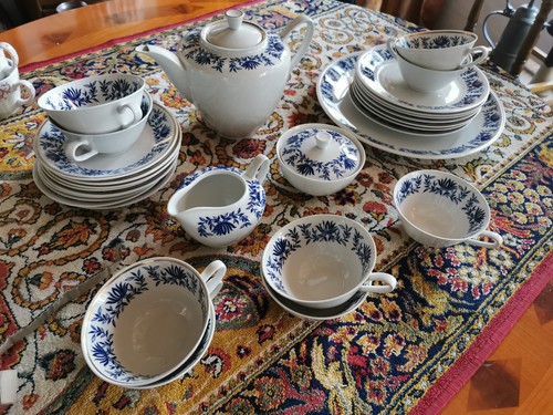 Weimar porzellan teeservice - weimar,