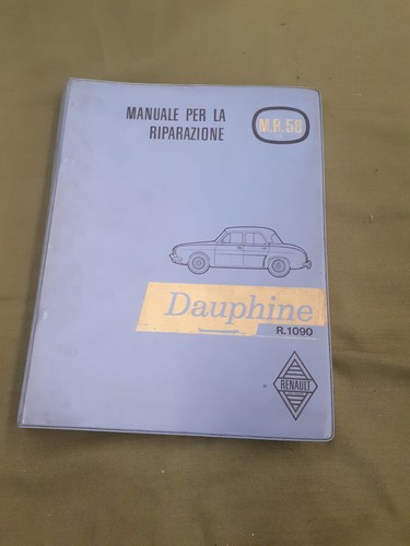 Renault dauphine handbuch - renault,