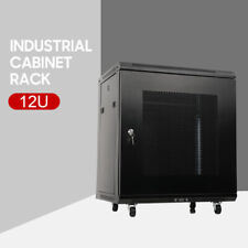Netzwerkschrank 19 zoll Serverschrank 12HE Wandgehäuse Abschließbar