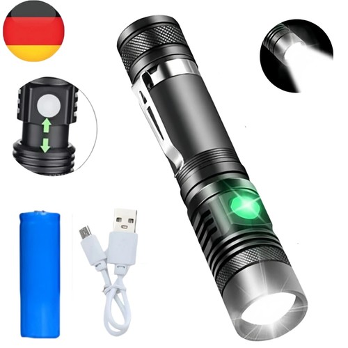 Taschenlampe led aufladbar - taschenlampe, usb